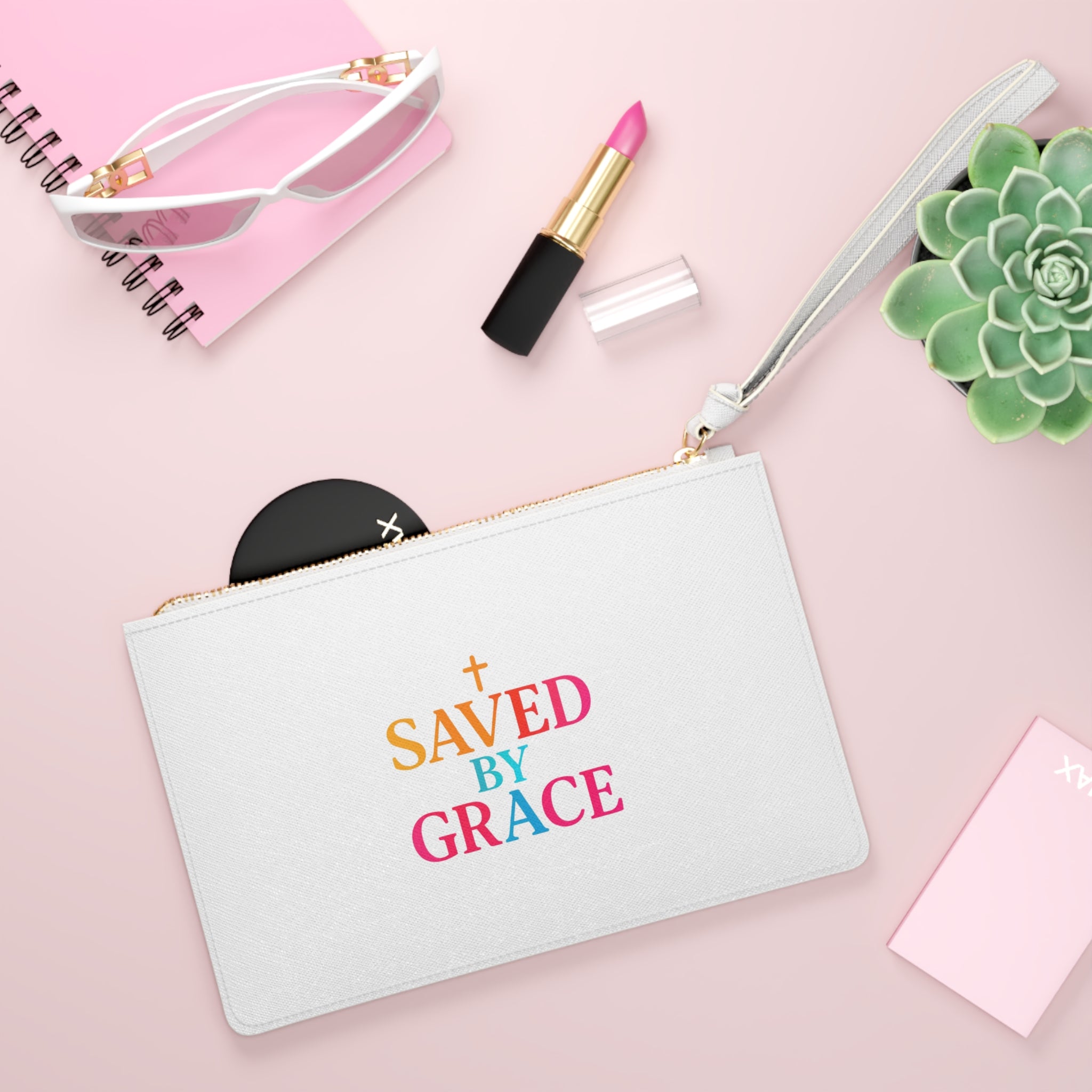 Hot Girl Errands Clutch Bag — Stylish Wristlet Purse for Everyday Chic