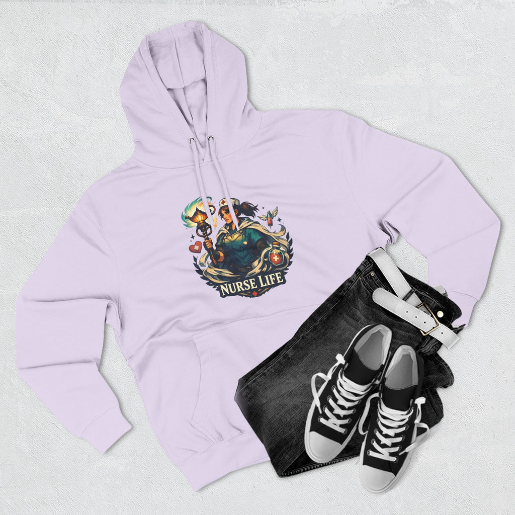 Nurse Life Rainbow Hoodie