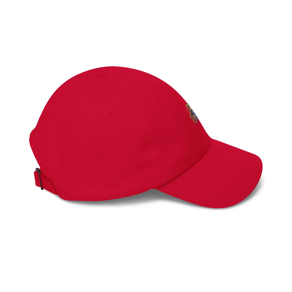 Classic Dad Cap — Colorful 'Stay Rad' Embroidered Baseball Hat