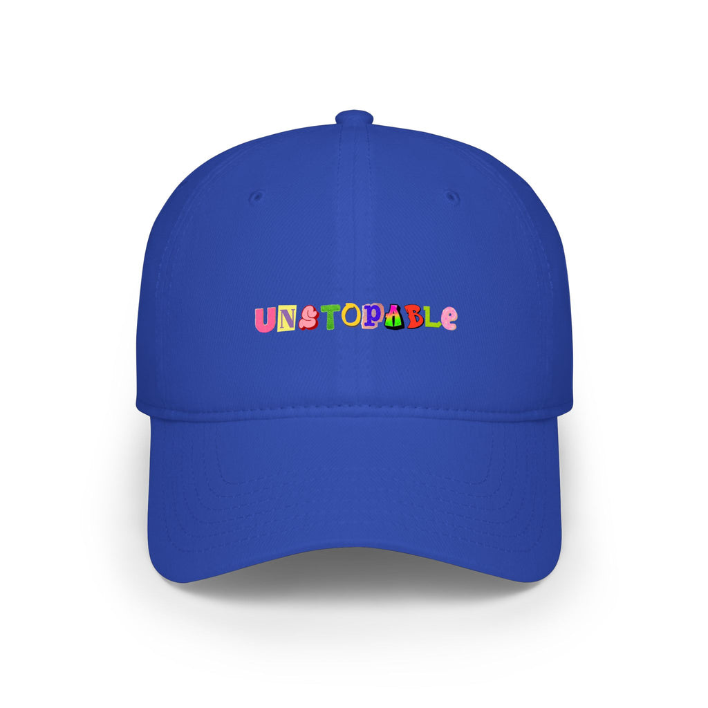 Unstoppable Colorblock Low Profile Baseball Cap