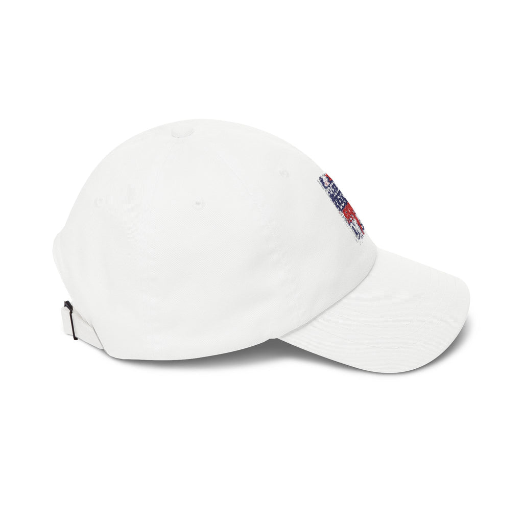 Dad Cap — "Freedom Looks On Us" Patriotic American Flag Baseball Hat