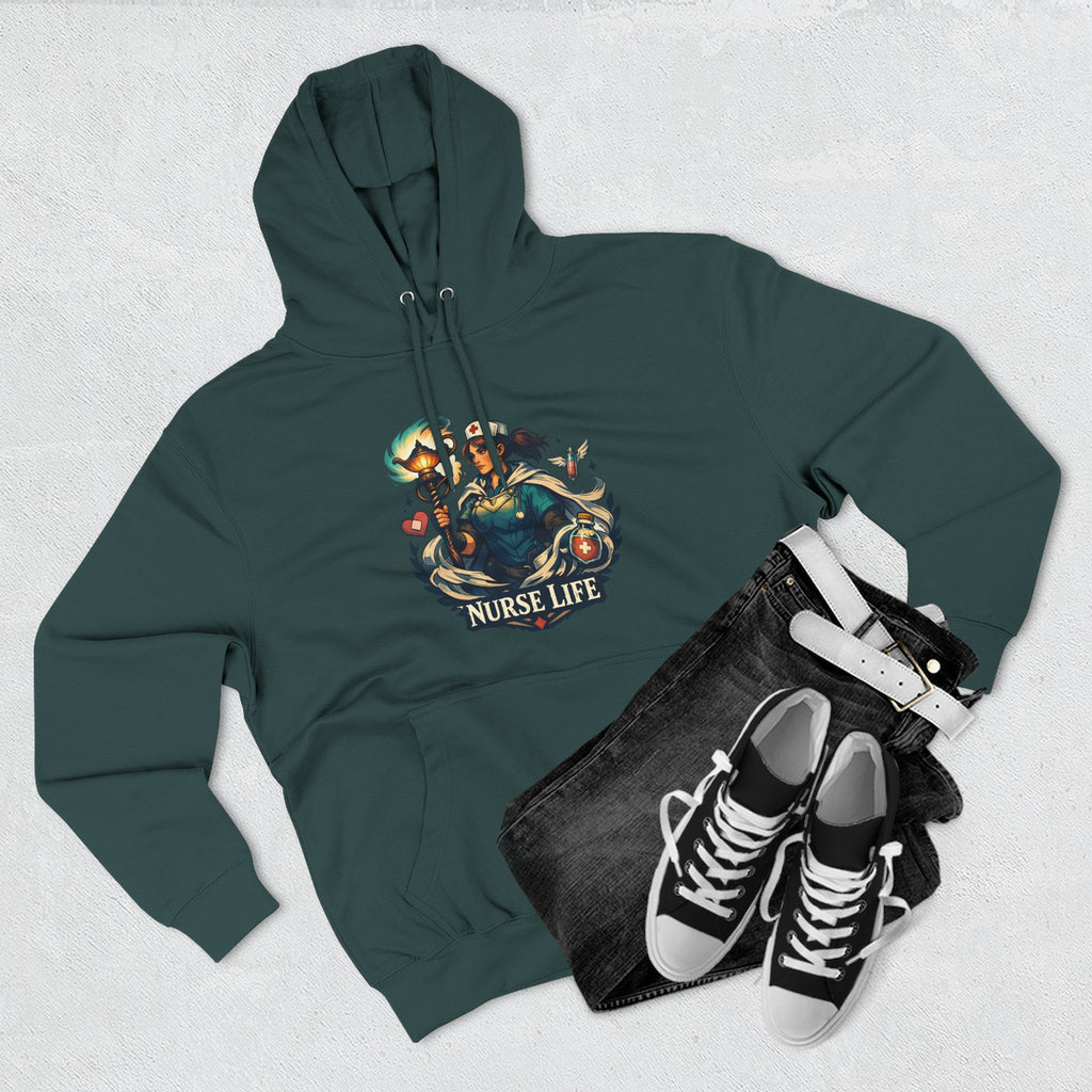 Nurse Life Rainbow Hoodie