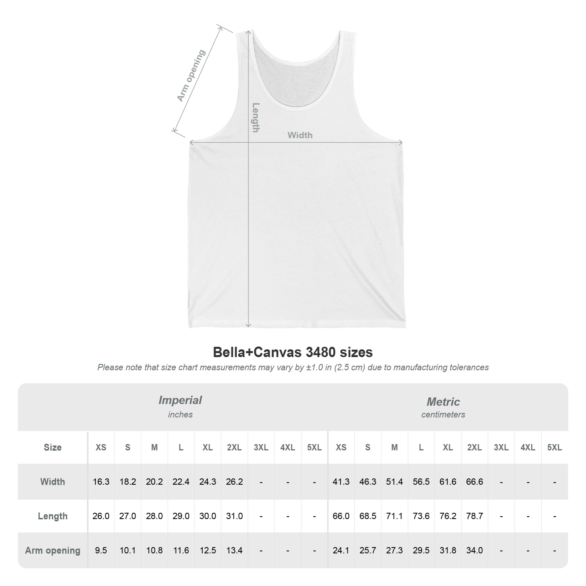 Red, White & Cute Tank Top — Patriotic 4th of July Graphic Tank