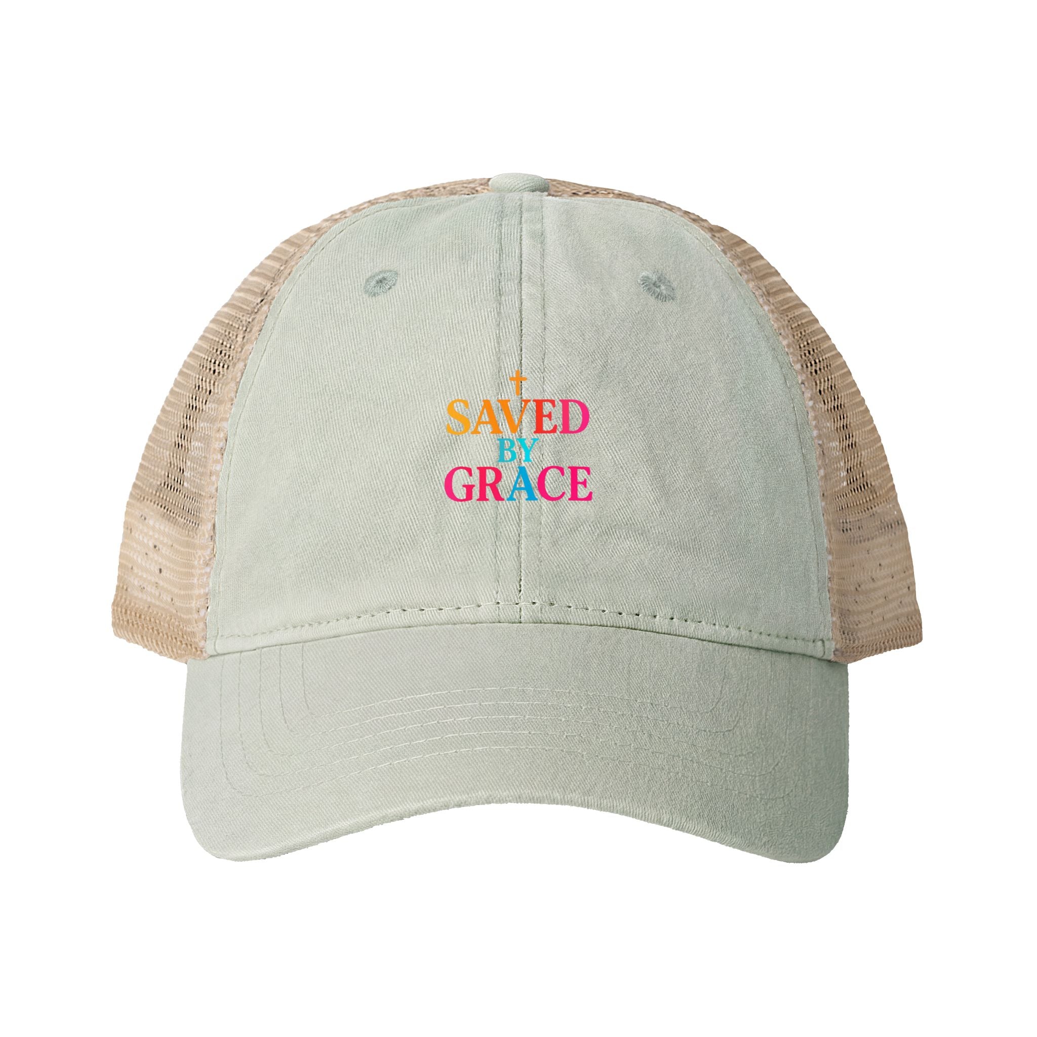 Women's Washed Mesh-Back Cap
