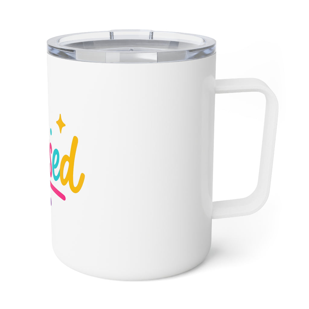 Blessed Insulated Coffee Mug — 10oz Stainless Travel Tumbler
