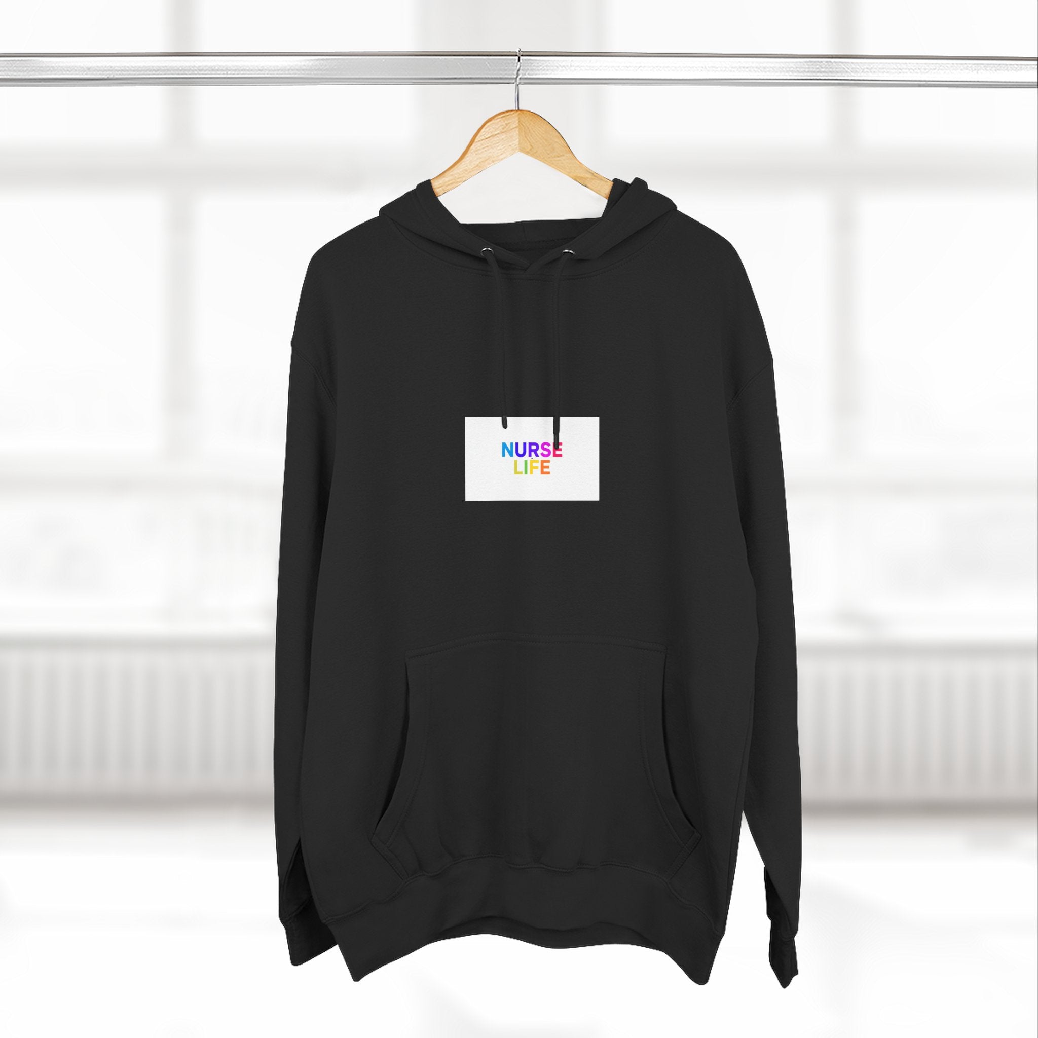 Nurse Life Rainbow Hoodie
