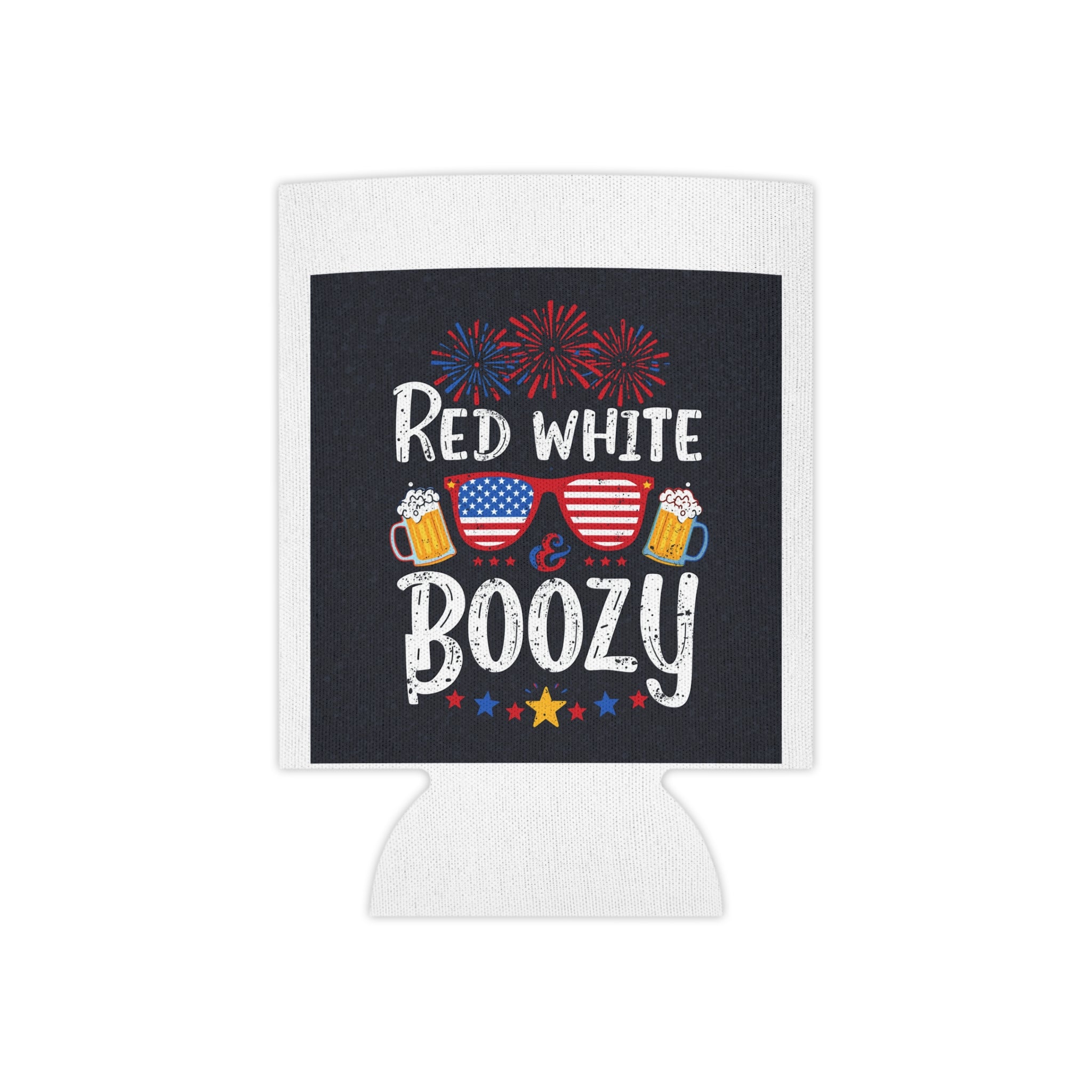 Party Like 1776 Can Cooler – Patriotic 4th of July Beer Koozie