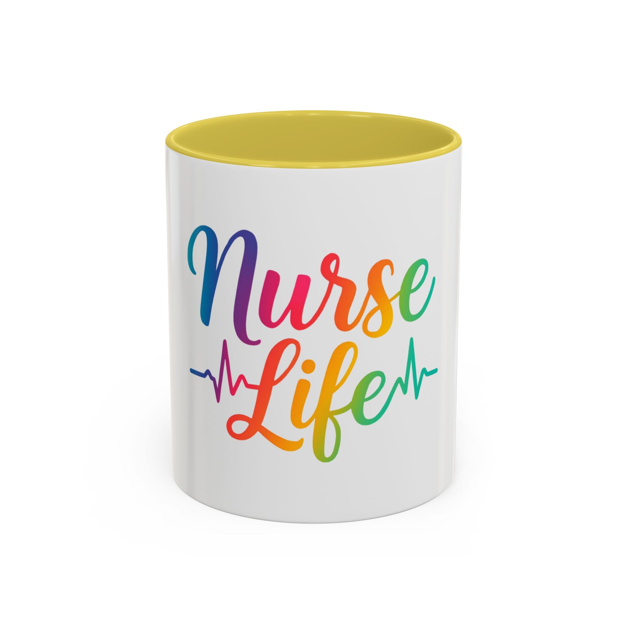 Nurse Life Rainbow Coffee Mug (11oz & 15oz)