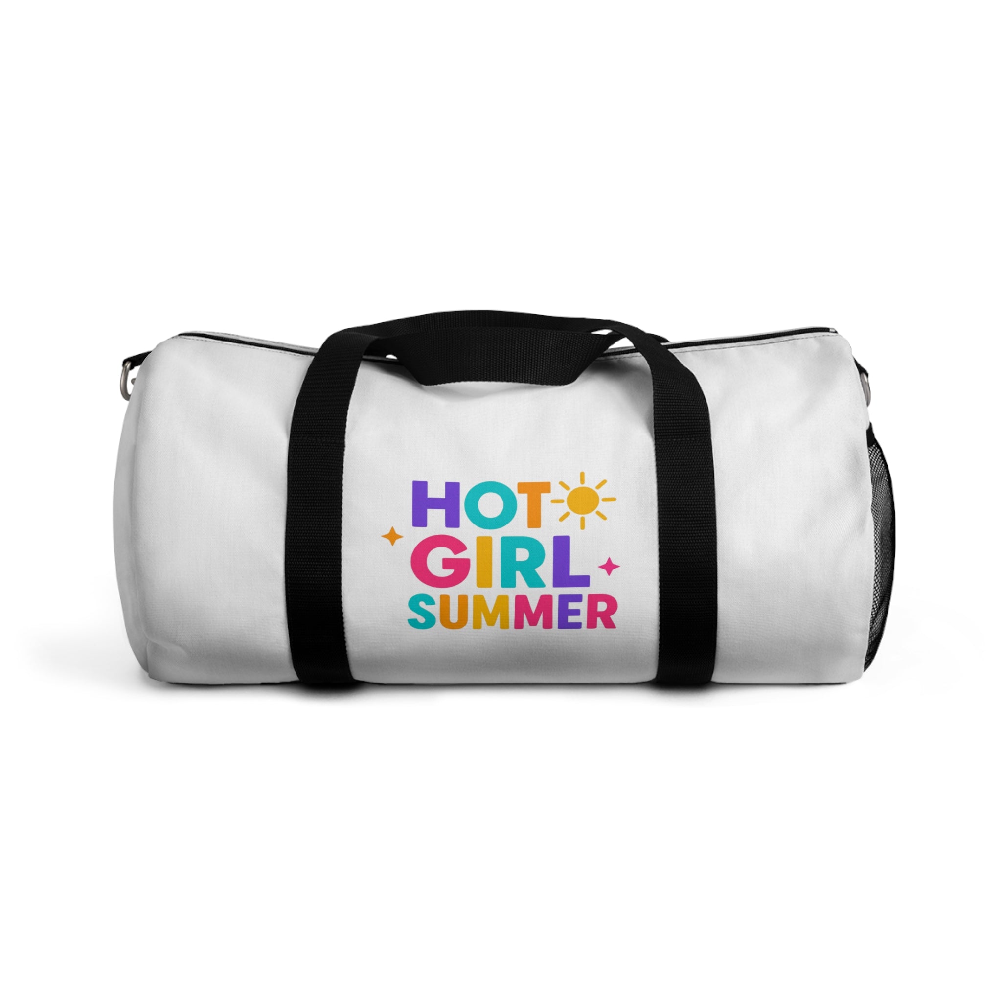 Hot Girl Summer Duffel Bag — Colorful Cute Travel Gym Bag