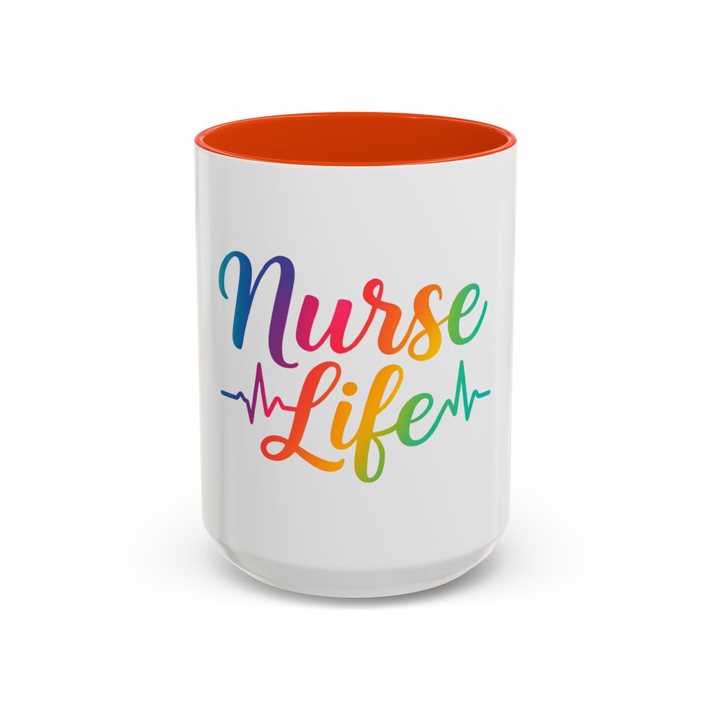 Nurse Life Rainbow Coffee Mug (11oz & 15oz)