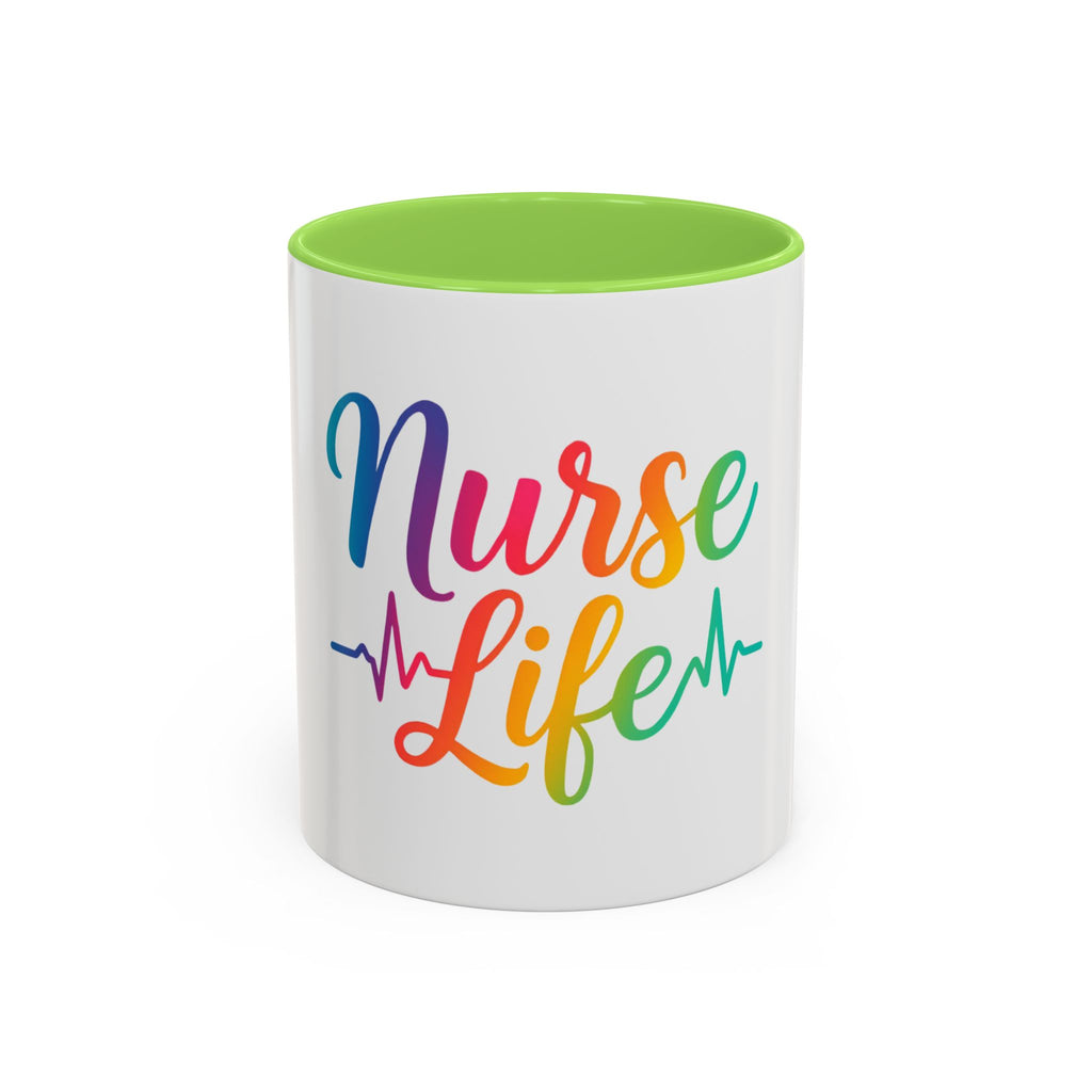Nurse Life Rainbow Coffee Mug (11oz & 15oz)