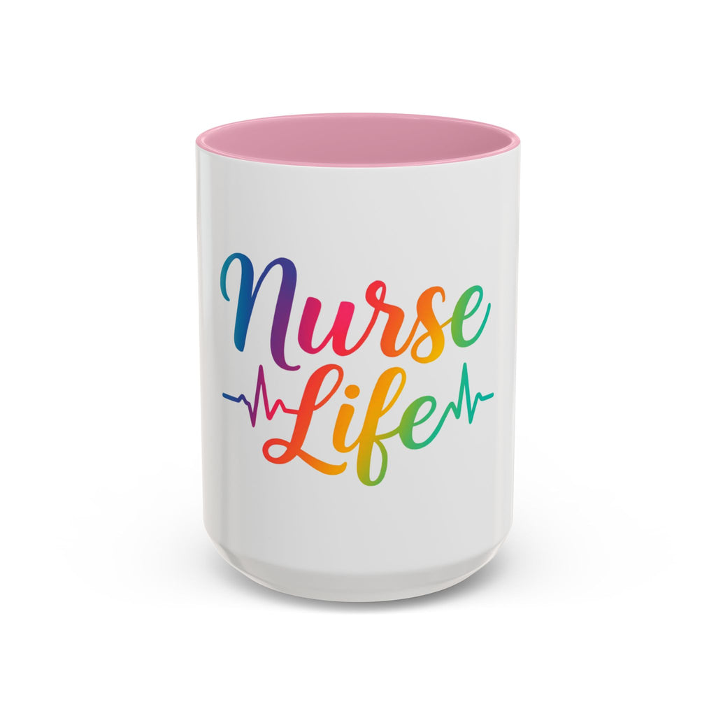 Nurse Life Rainbow Coffee Mug (11oz & 15oz)