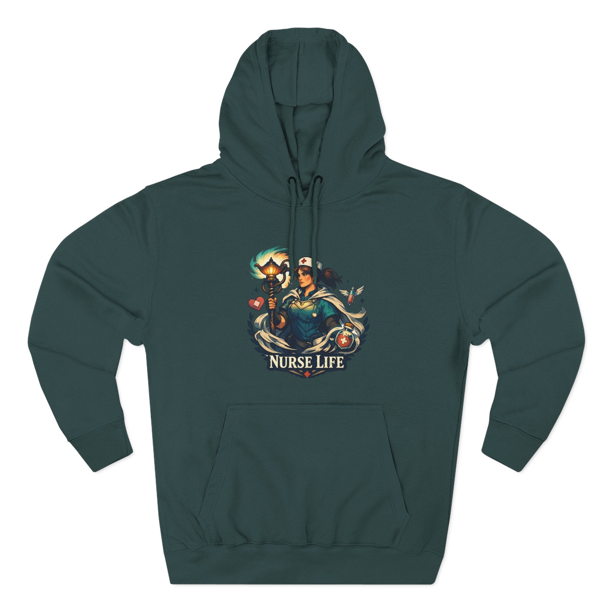 Nurse Life Rainbow Hoodie