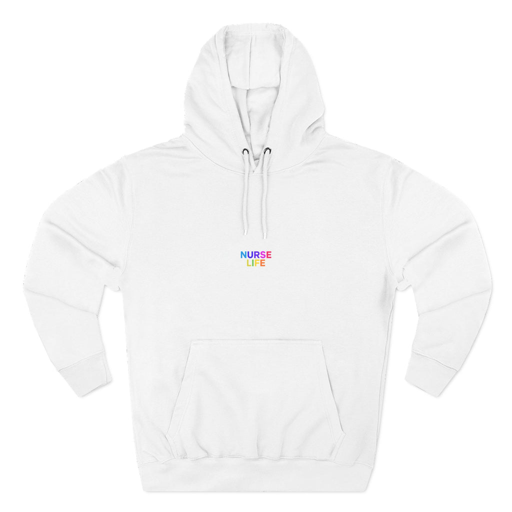 Nurse Life Rainbow Hoodie