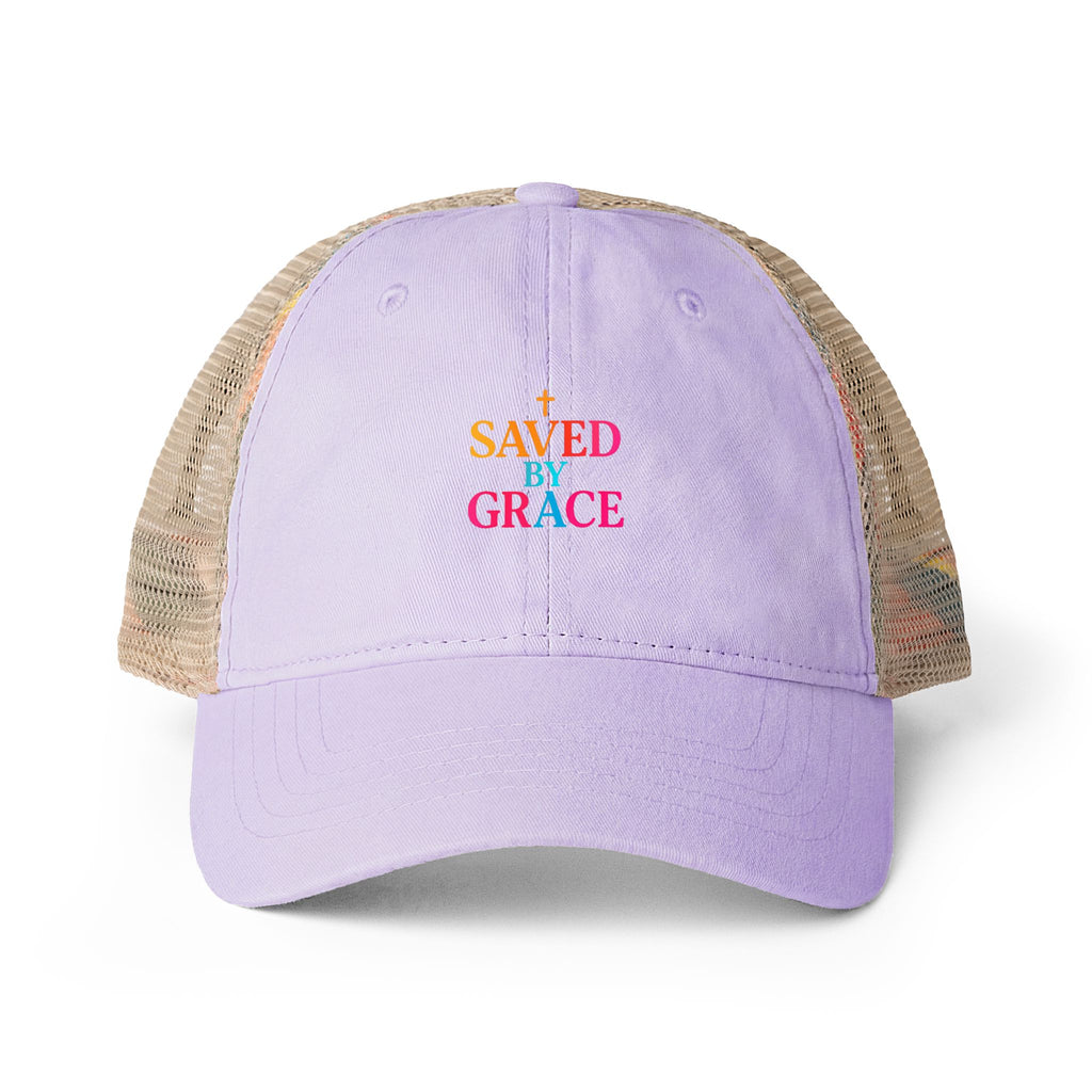 Women's Washed Mesh-Back Cap