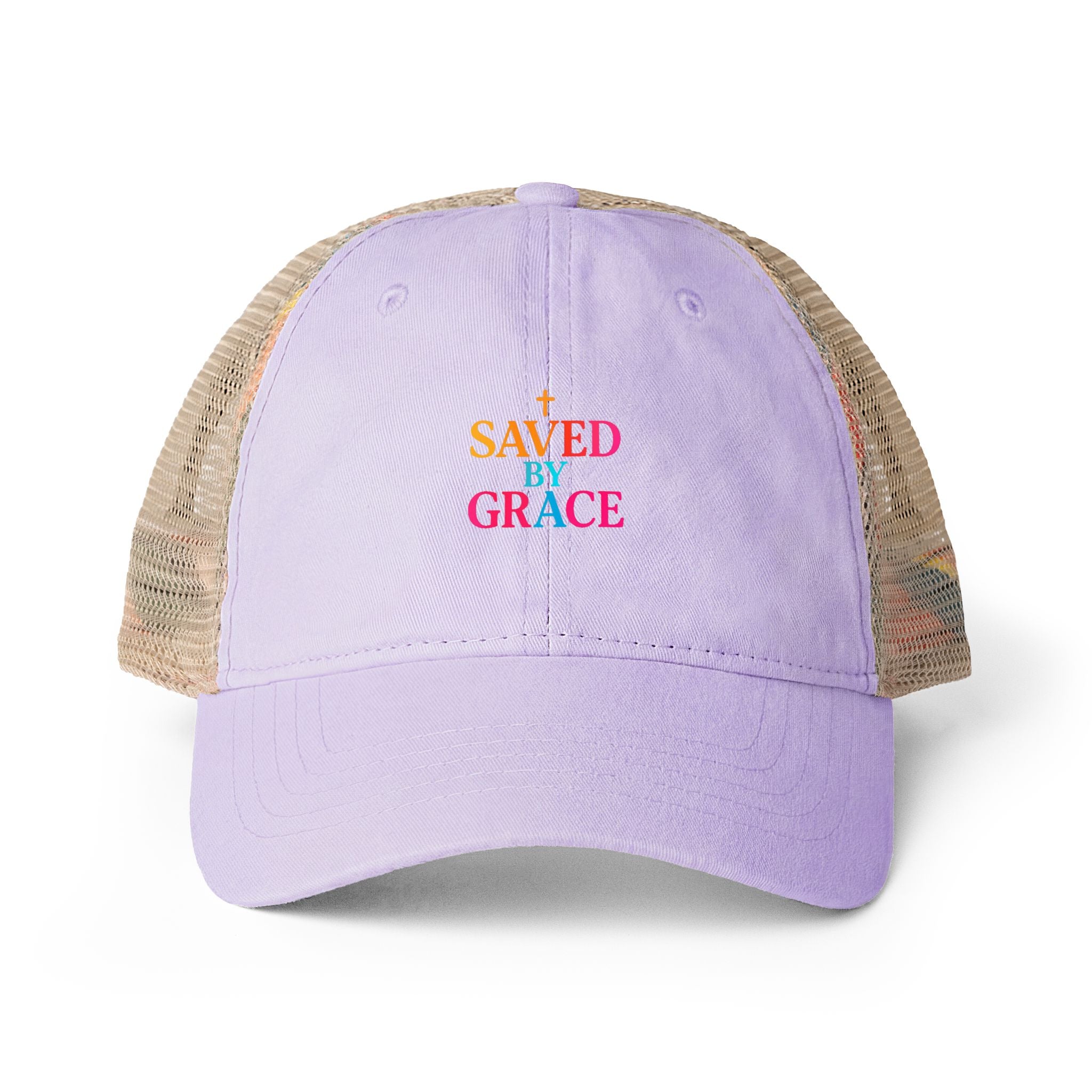 Women's Washed Mesh-Back Cap