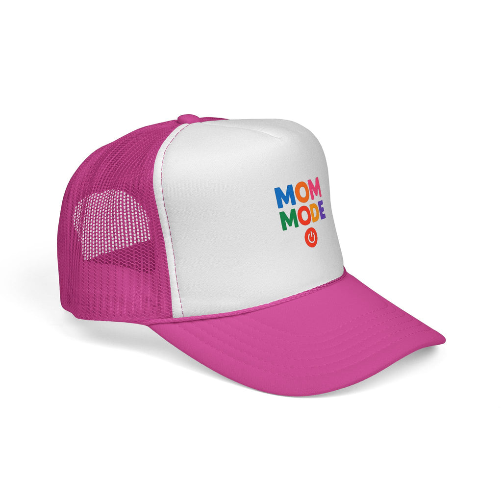 Mom Mode Trucker Cap — Colorful Playful Mom Hat