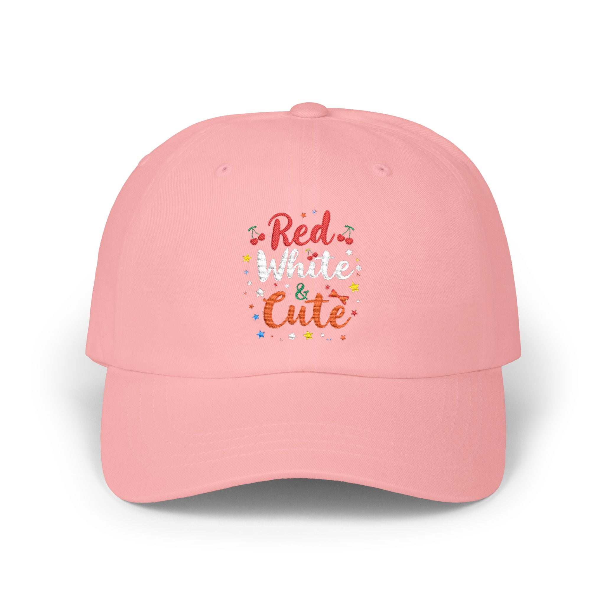 Dad Cap — "Freedom Looks On Us" Patriotic American Flag Baseball Hat