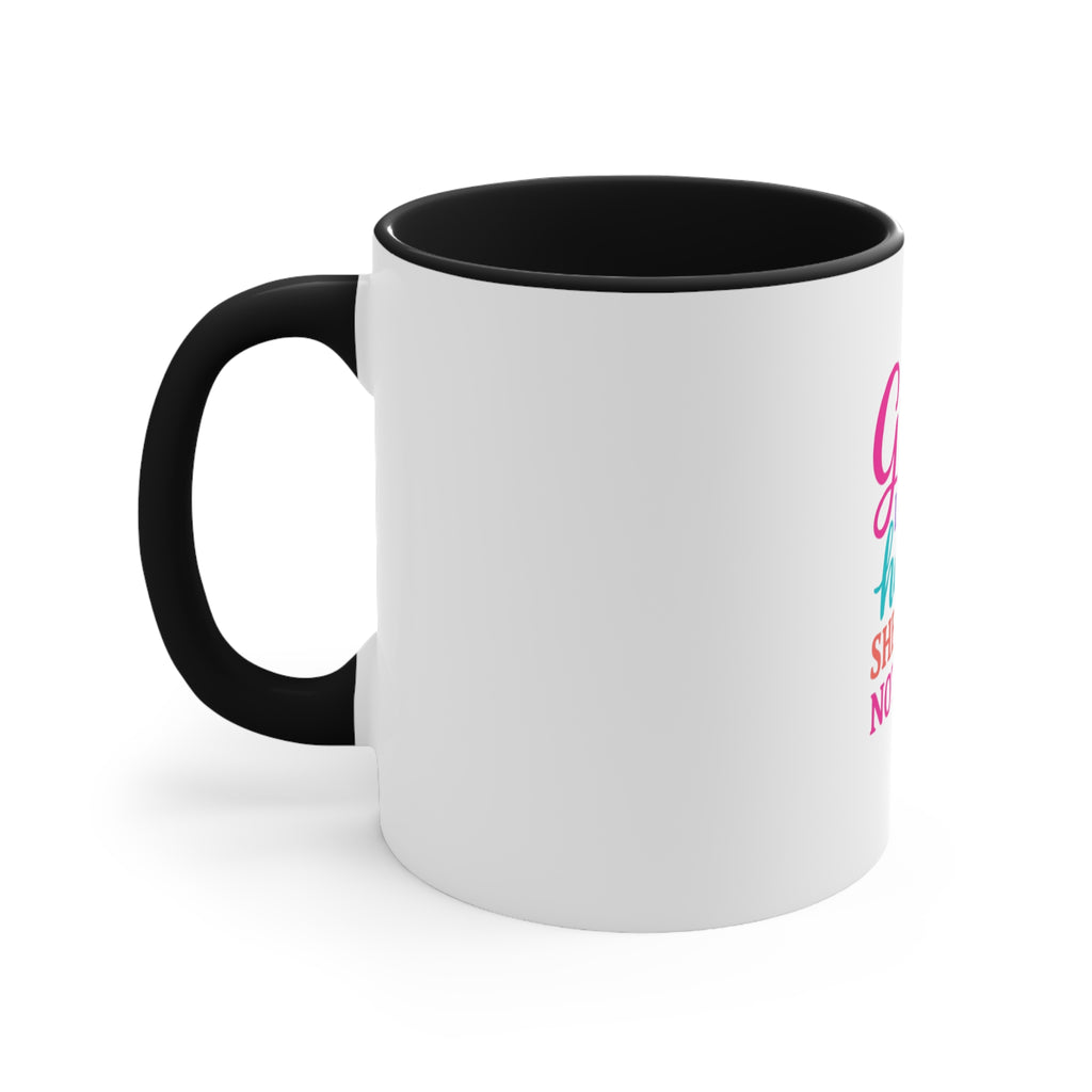 Strawberry & Watermelon Accent Mug — Pink Interior Fruit Pattern Coffee Cup