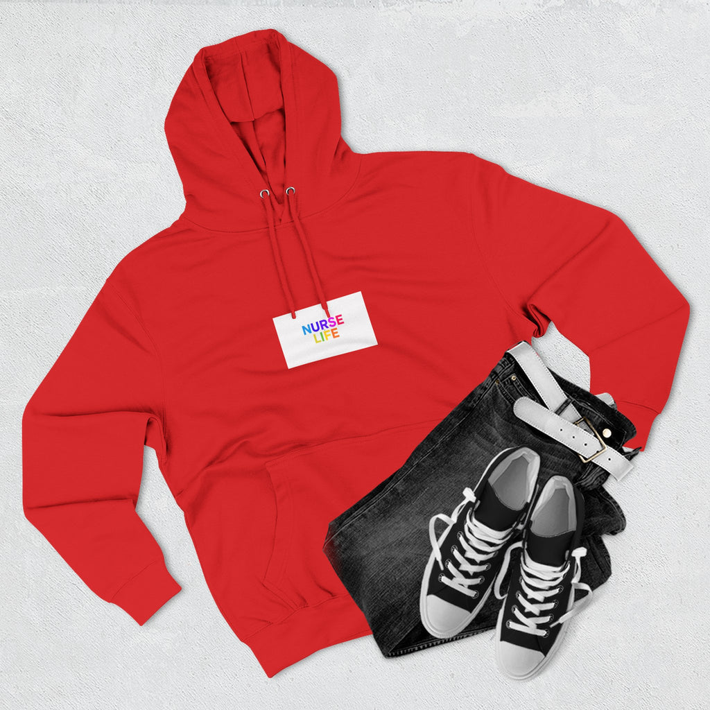 Nurse Life Rainbow Hoodie