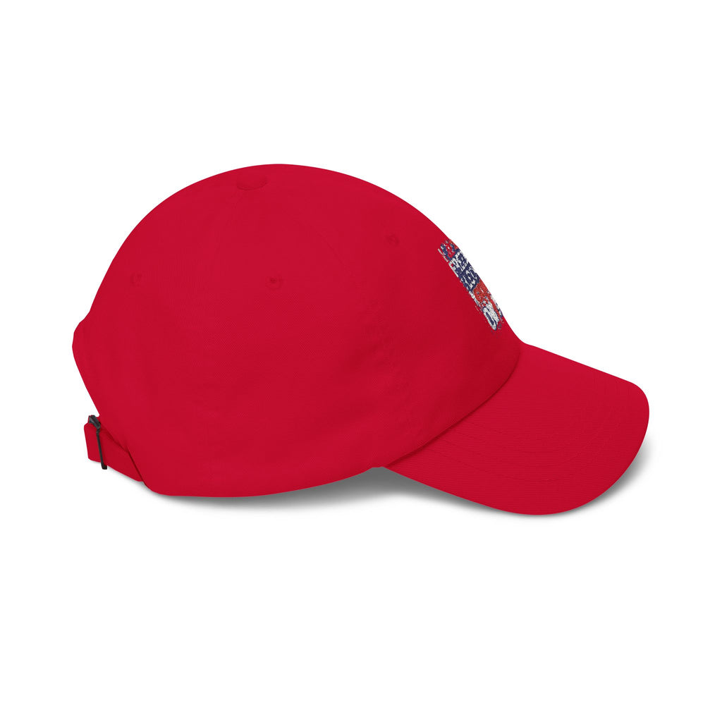Dad Cap — "Freedom Looks On Us" Patriotic American Flag Baseball Hat