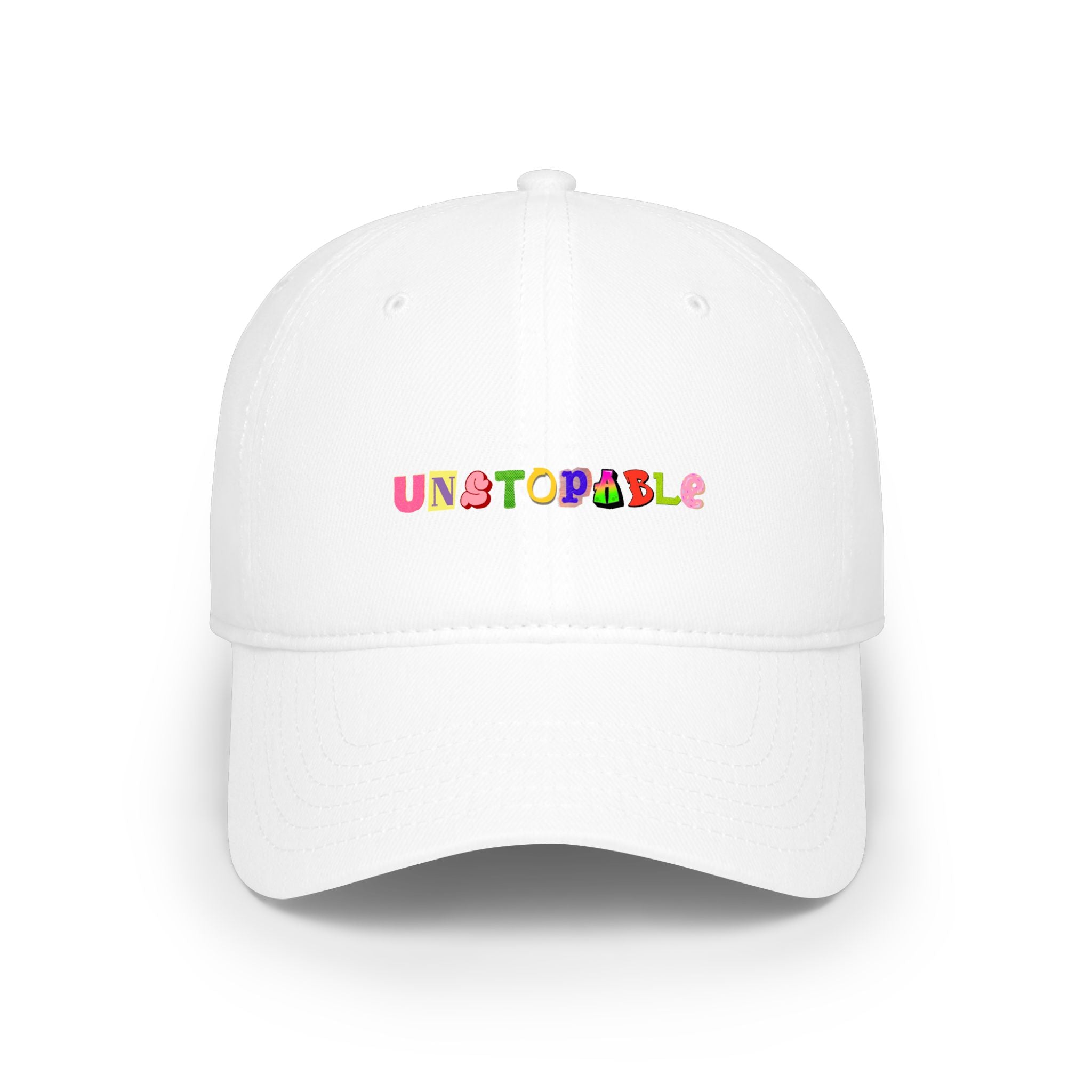 Unstoppable Colorblock Low Profile Baseball Cap