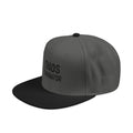 Embroidered Minimal Flag Snapback Hat