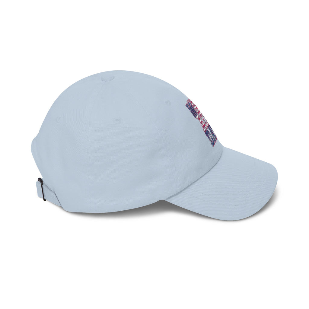 Dad Cap — "Freedom Looks On Us" Patriotic American Flag Baseball Hat
