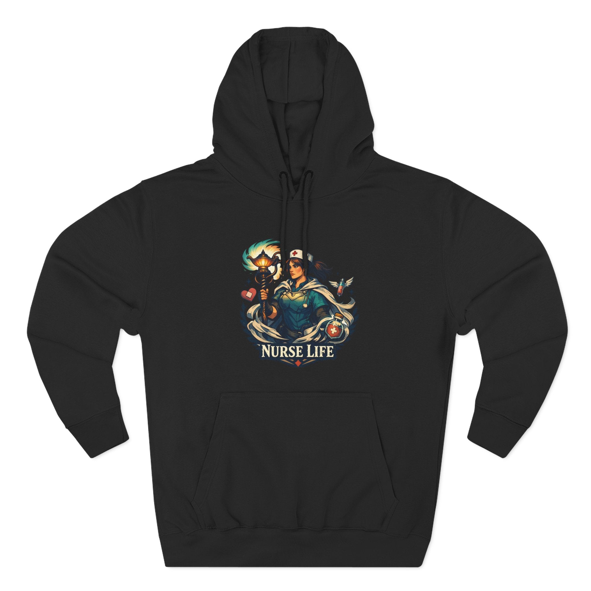 Nurse Life Rainbow Hoodie
