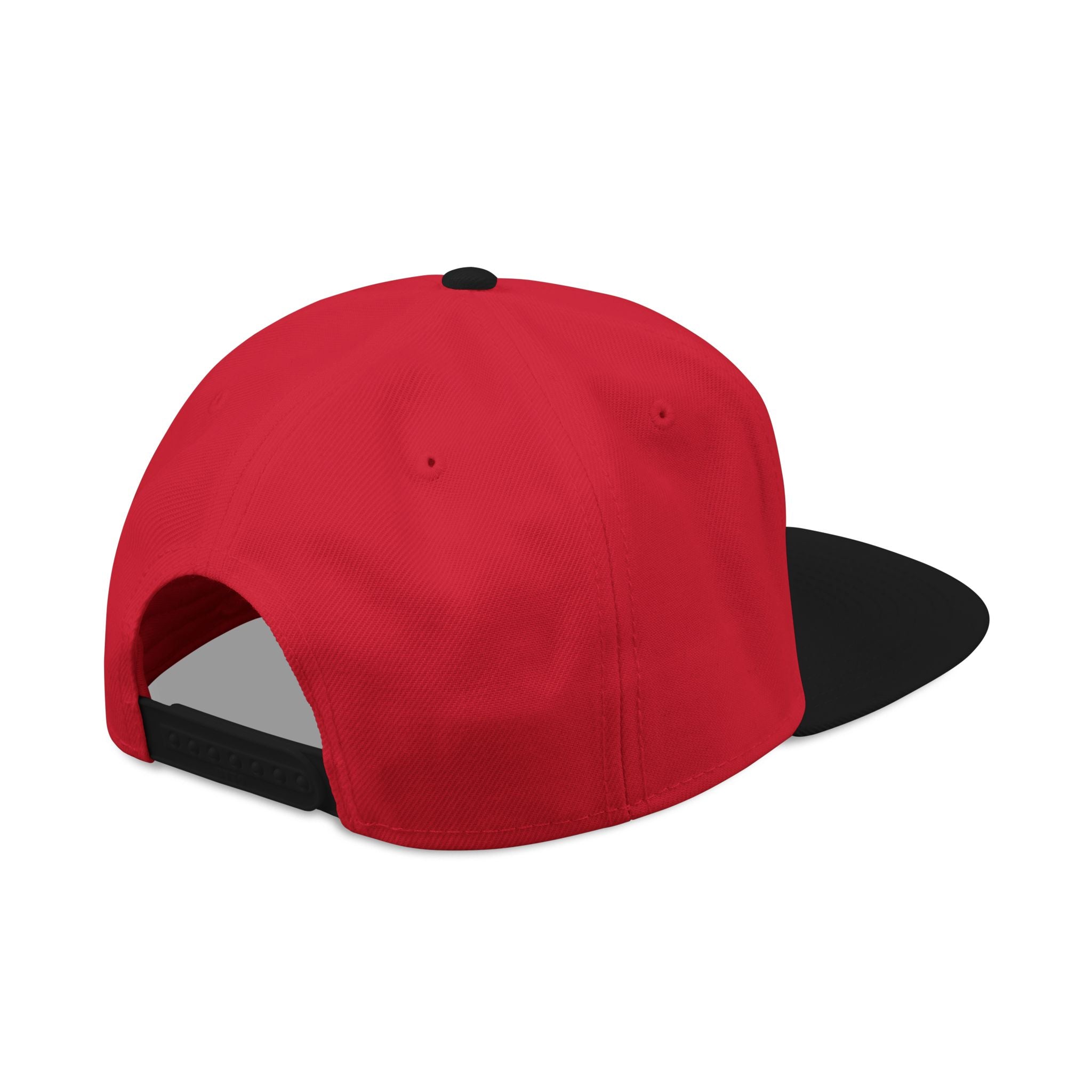 Embroidered Minimal Flag Snapback Hat