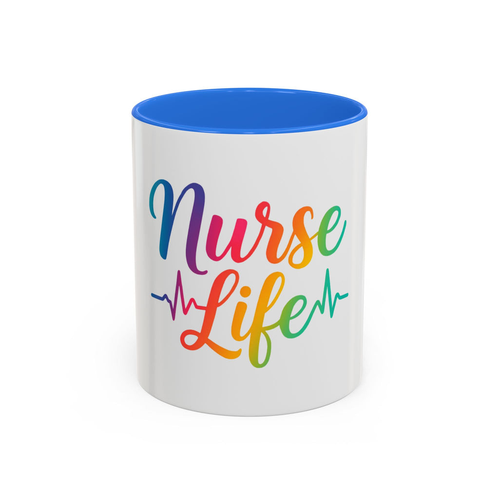 Nurse Life Rainbow Coffee Mug (11oz & 15oz)