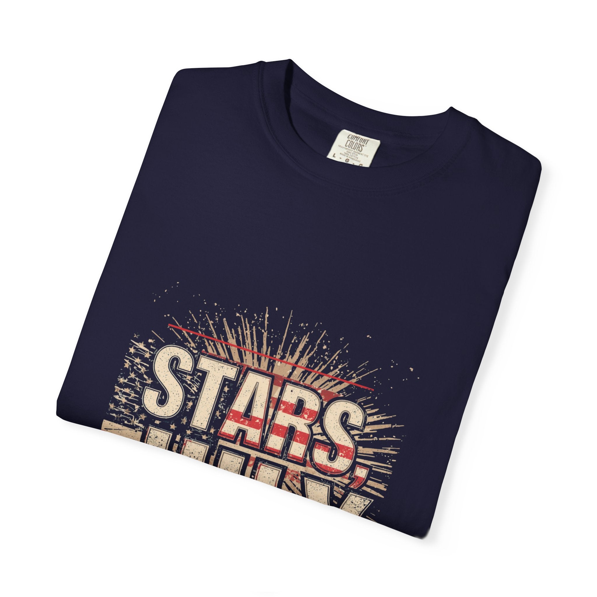 Fourth of July Stars & Stripes T-Shirt — 'Stars, July, Stripes' Summer Nights Tee