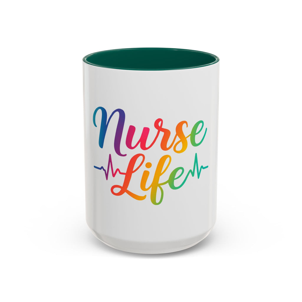 Nurse Life Rainbow Coffee Mug (11oz & 15oz)