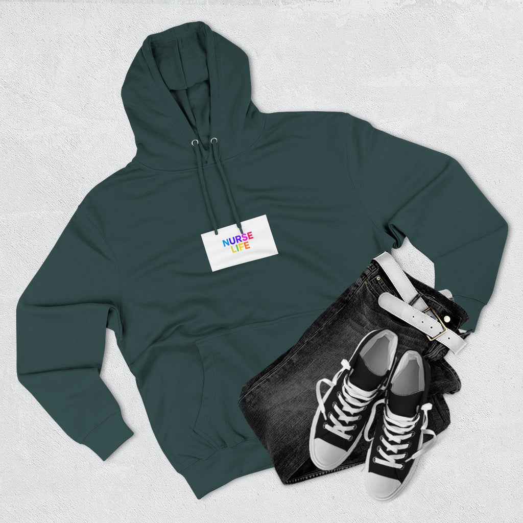 Nurse Life Rainbow Hoodie