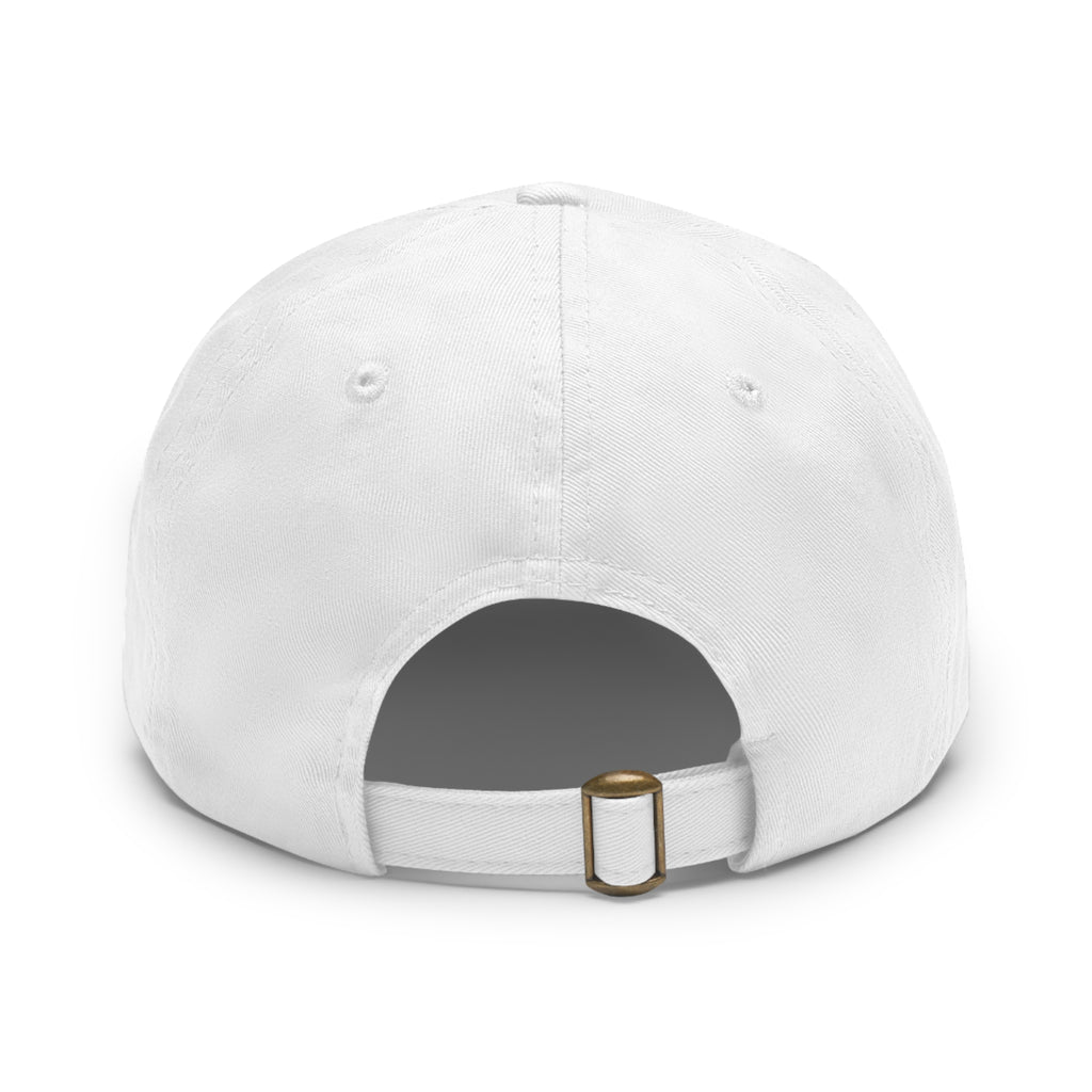 Dad Hat — 'Unstoppable Energy' Leather Patch Cap
