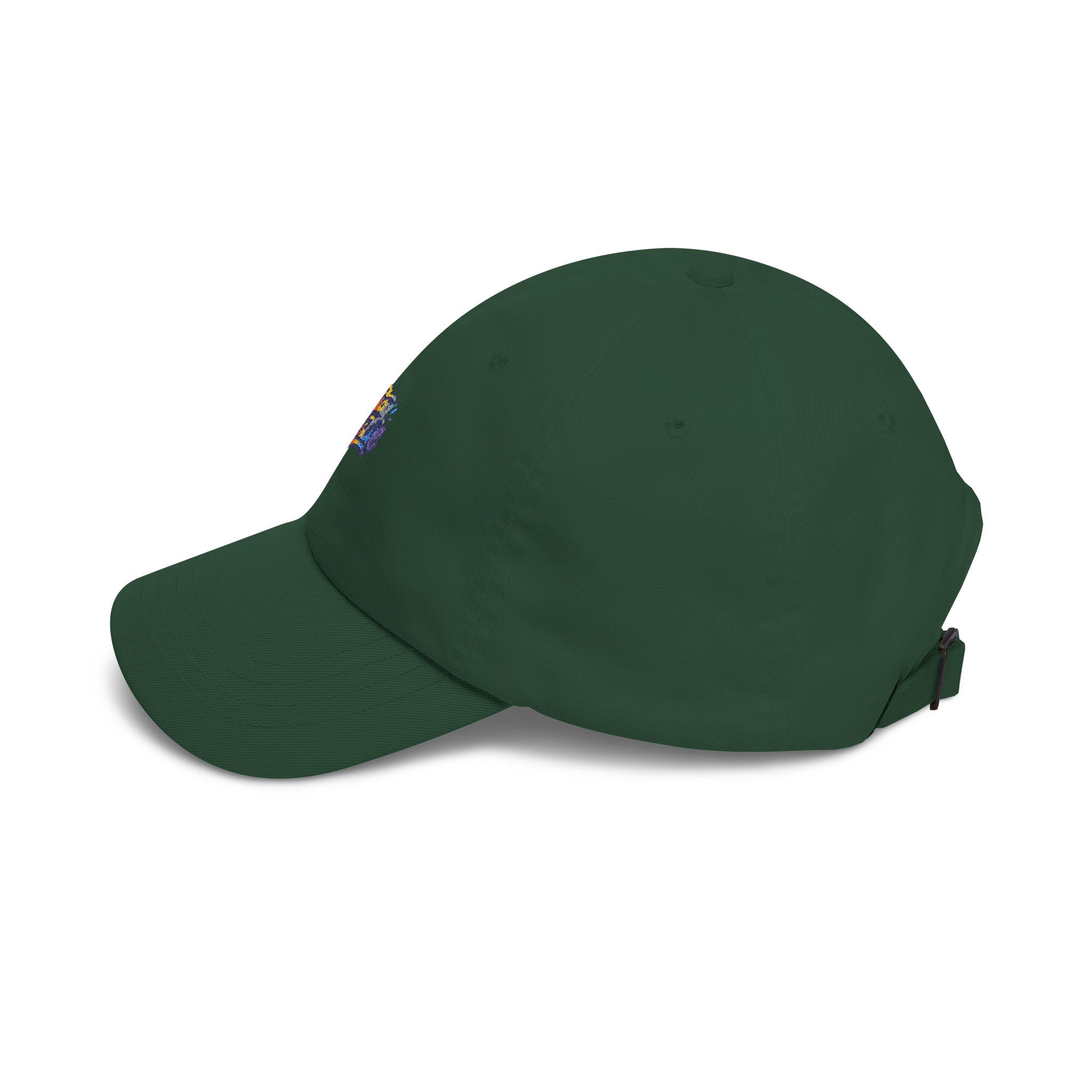 Classic Dad Cap — Colorful 'Stay Rad' Embroidered Baseball Hat