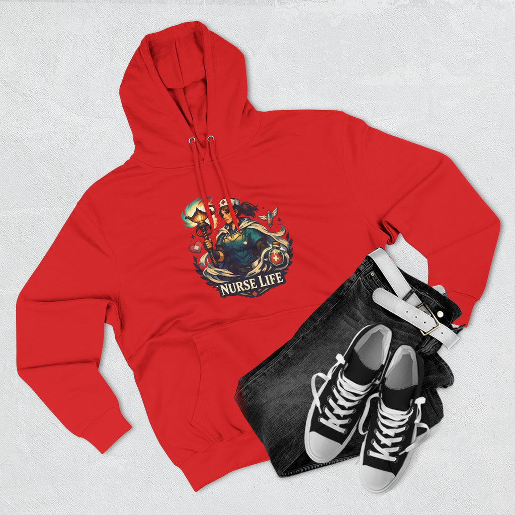 Nurse Life Rainbow Hoodie