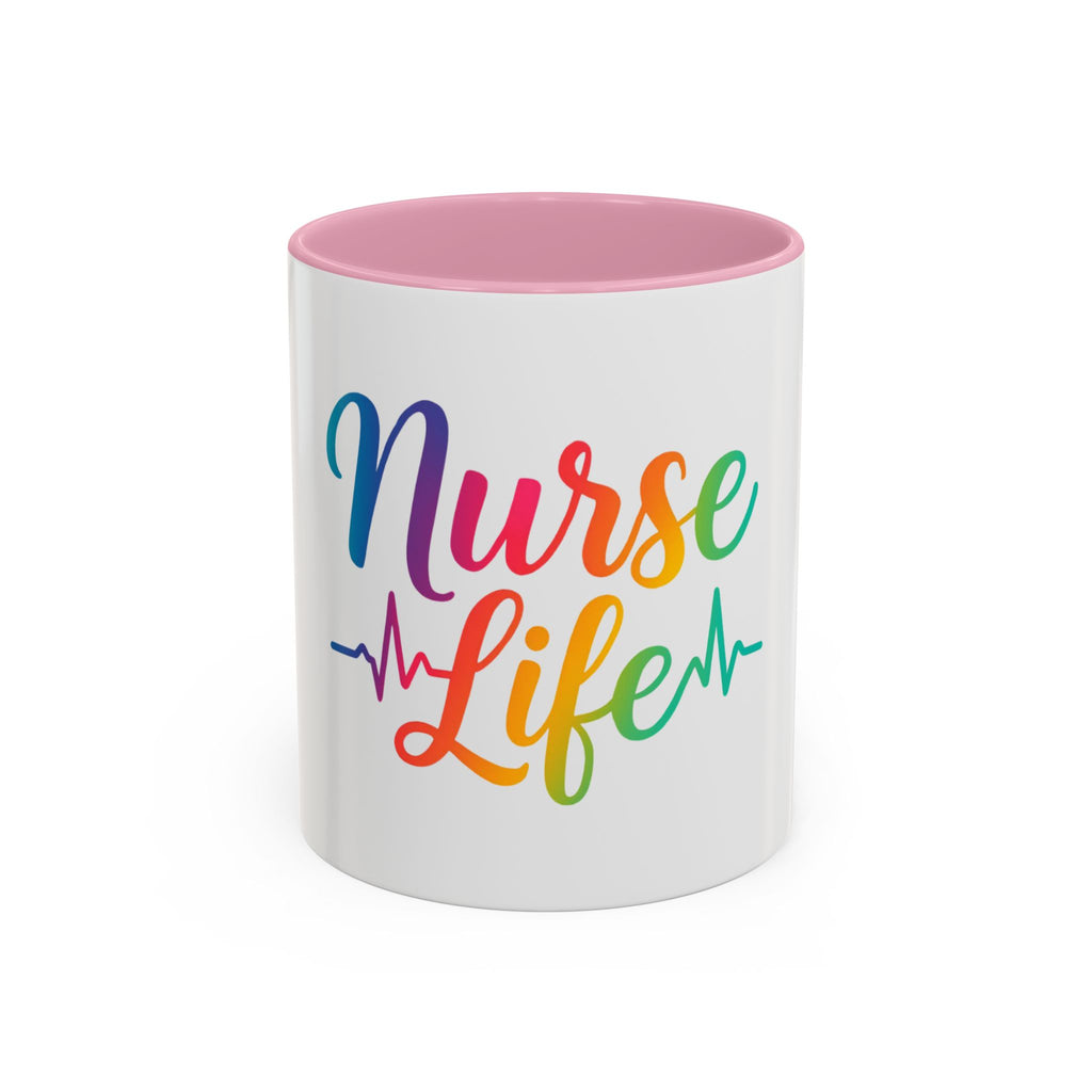 Nurse Life Rainbow Coffee Mug (11oz & 15oz)
