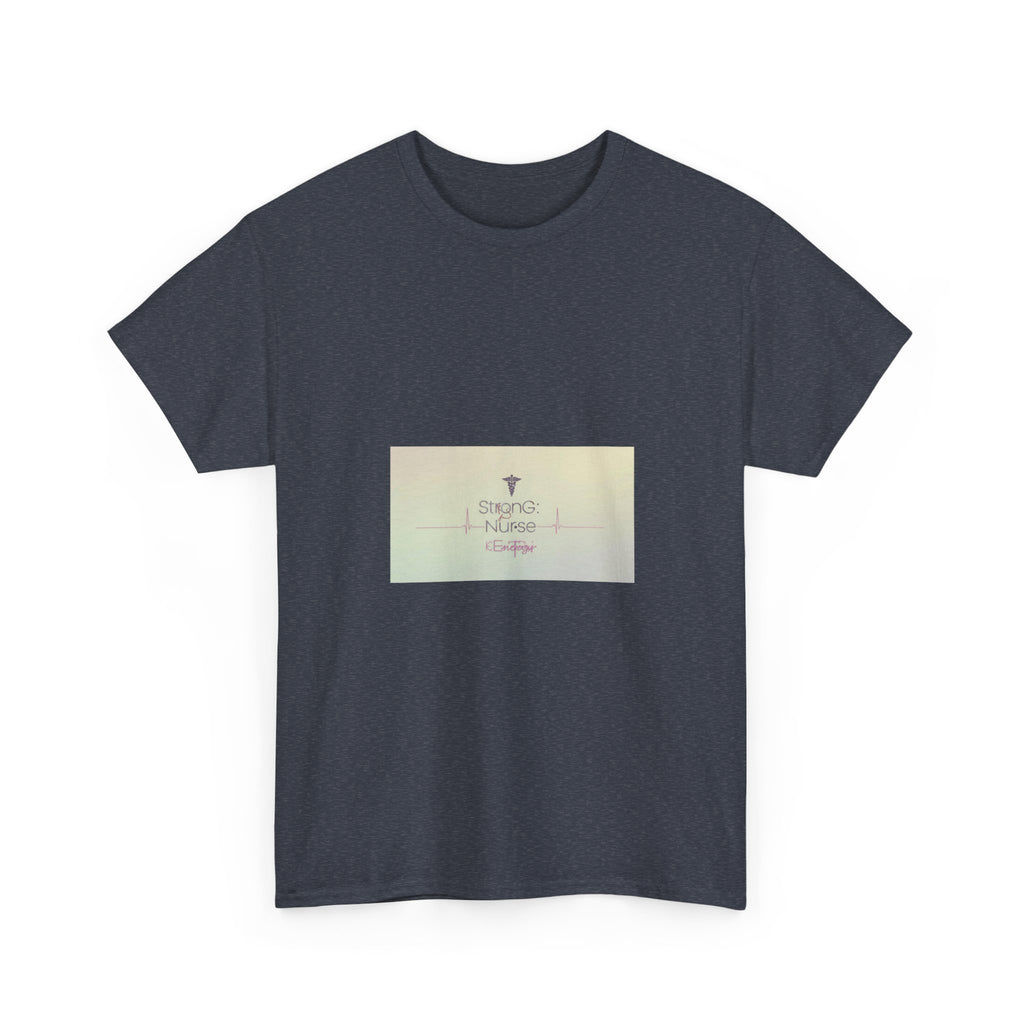 Inspirational Cross Tee – 'Be Strong & Courageous' Christian Faith T-Shirt