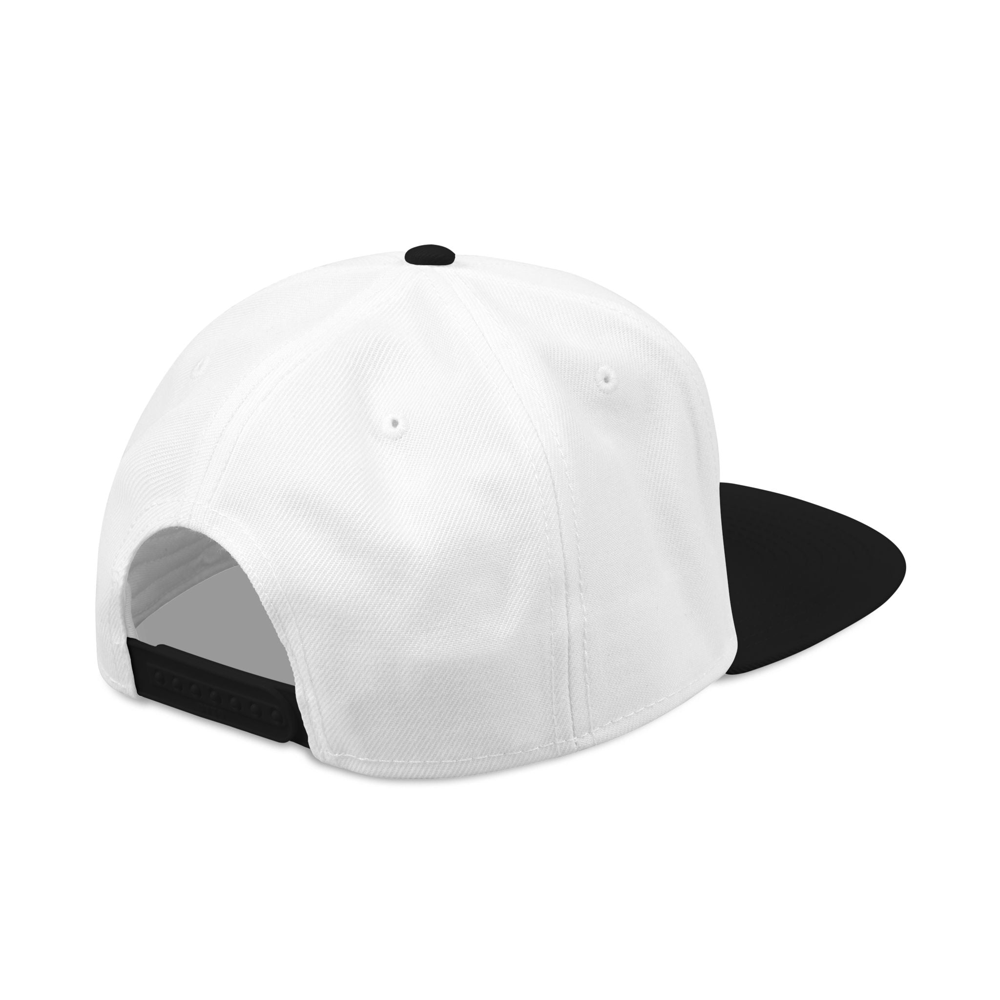 Embroidered Minimal Flag Snapback Hat