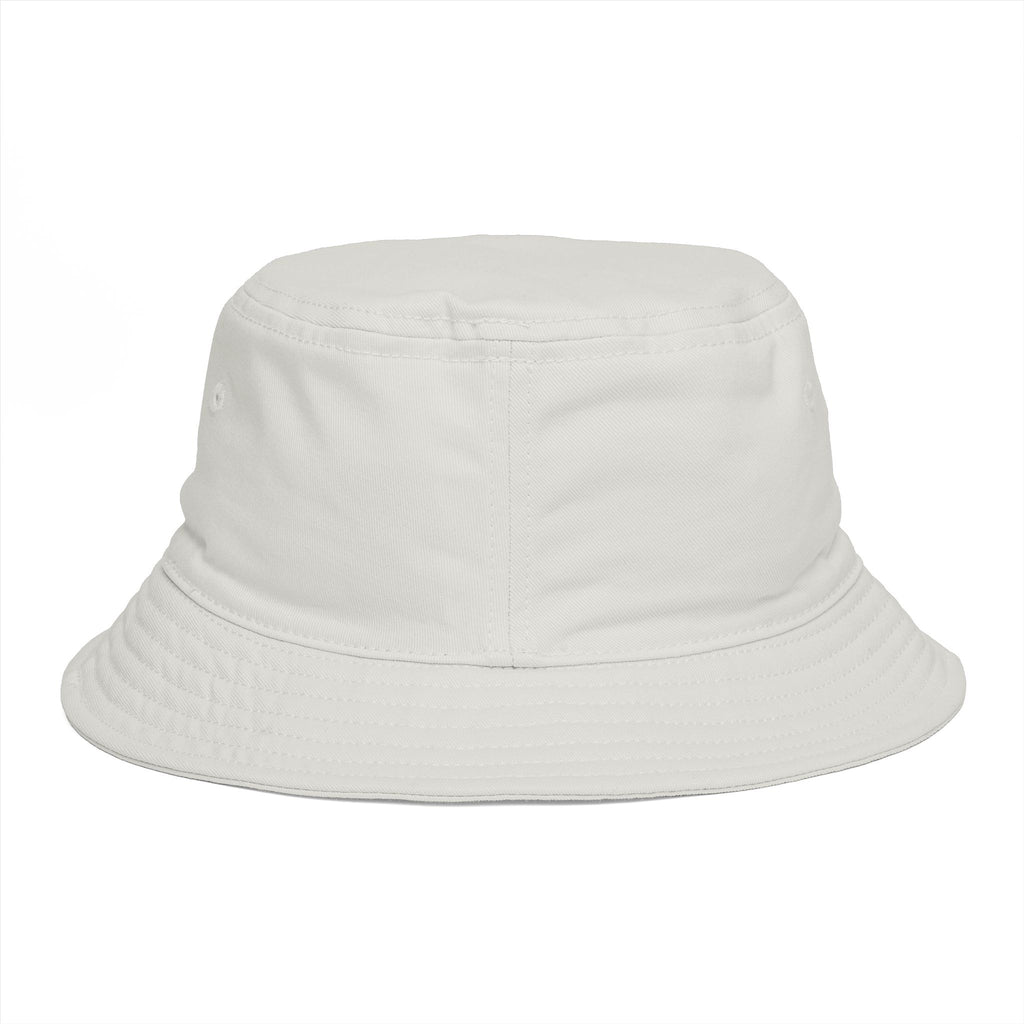 Errands & Iced Coffee Bucket Hat — Retro Rainbow Casual Sun Hat