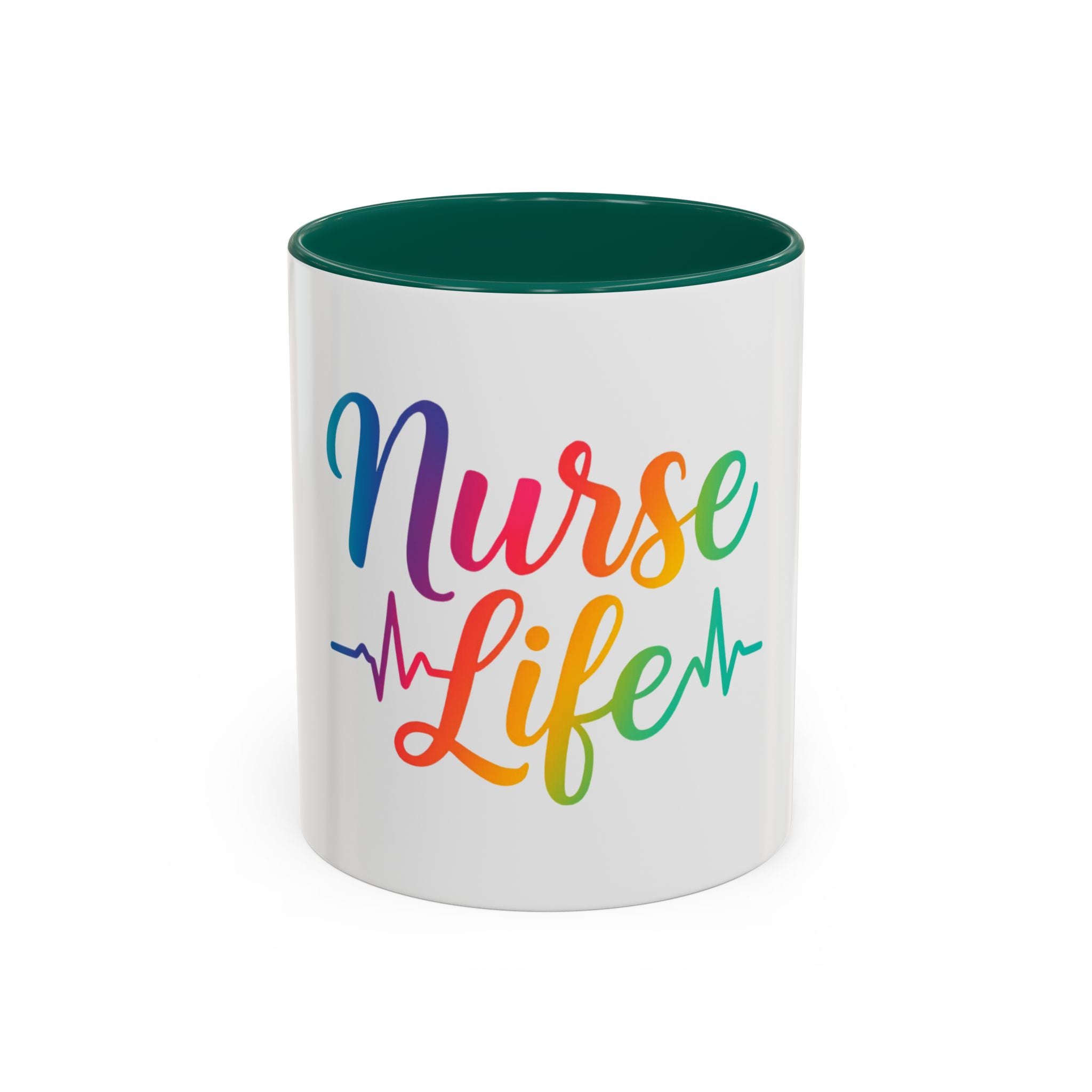 Nurse Life Rainbow Coffee Mug (11oz & 15oz)