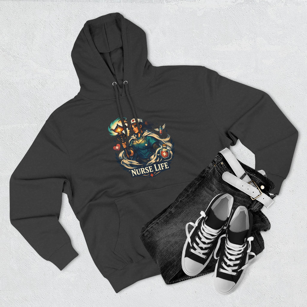 Nurse Life Rainbow Hoodie