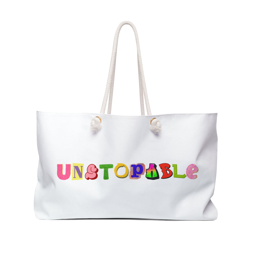 Unstoppable Colorblock Weekender Bag